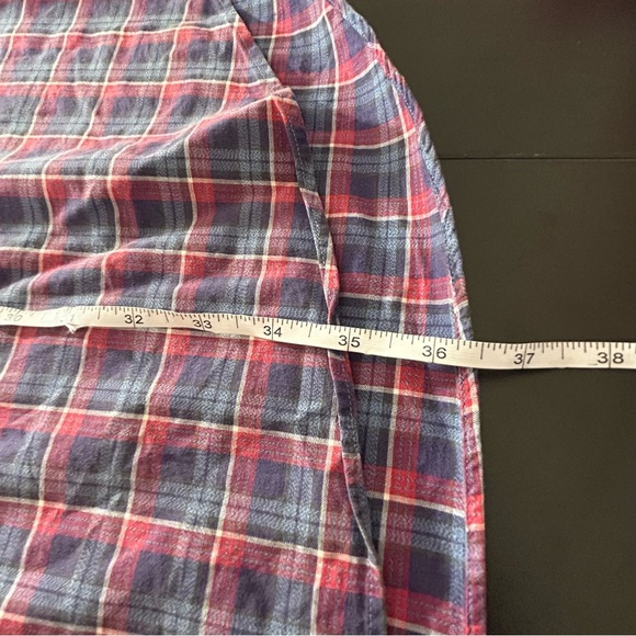 POLO Ralph Lauren Men's Button Down Shirt Plaid Purple Blue Size 3XLT - Picture 7 of 7